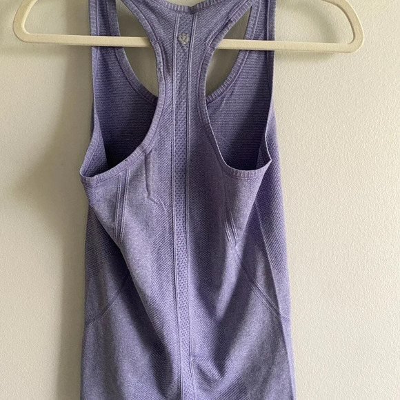 LULULEMON Purple Swiftly Tech Racerback Tank Top Size 4 - Picture 7 of 7